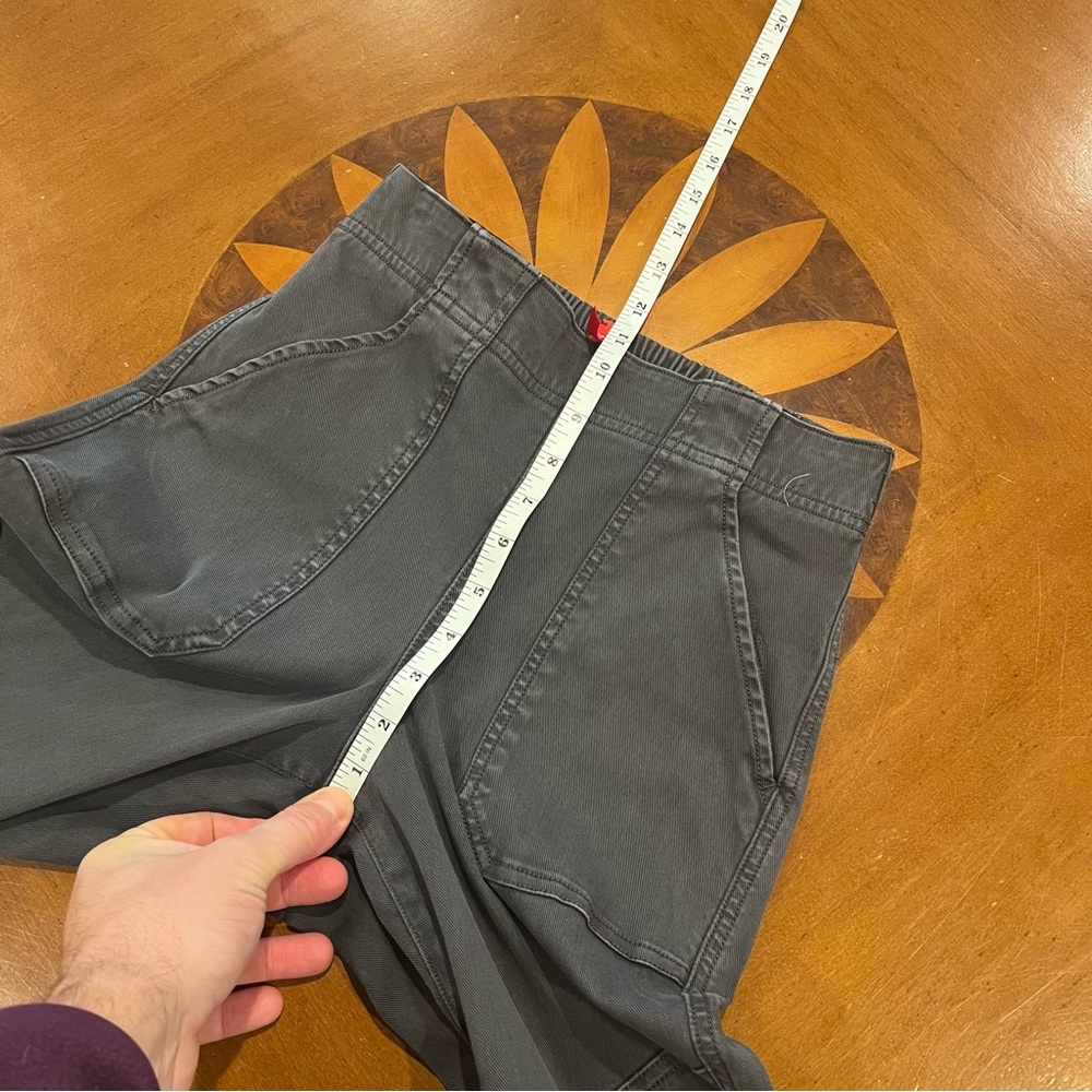 LIKE NEW Spanx Stretch Mid Rise Twill Joggers Washed Black XS Pull-On Utility - Picture 14 of 16